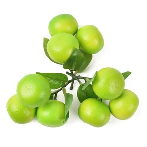 Fake Mini Tangerine Orange Artificial Fruit Simulation Fake Lifelike for Home... - Picture 1 of 6