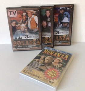 Bonanza Dvd Tv Series Vol 1 2 3 & 10 Movie Pack All Regions Pal Postage Included - Picture 1 of 14