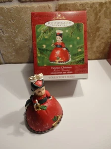 2001 HALLMARK Victorian Christmas #6 Madame Alexander KEEPSAKE scatola ornamento nuova con scatola - Foto 1 di 2