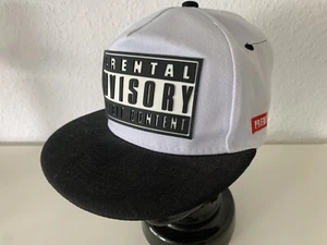 Baseballcap, Kappe, Parental Advisory - Explicit Content (weiß-scharz), Premier - Bild 1 von 9