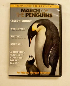March of the Penguins DVD Movie: Widescreen Edition told by Morgan Freeman - Picture 1 of 3
