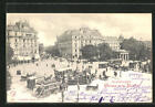 Ansichtskarte Berlin-Tiergarten, Strassenbahn auf dem Potsdamer Platz 1901 