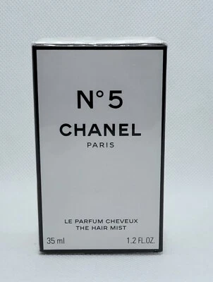 CHANEL номер 5 LE Parfum Cheveux волос туман 35 мл - 1,2 унц новый в коробке подлинный запечатанный распродано  - Изображение 1 из 4