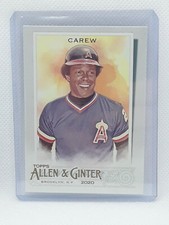 Rod Carew 2020 Topps Allen & Ginter Baseball - #10 - Los Angeles Angels
