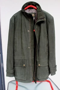 PARFORCE Lederjacke Gr. L (52) + Cap Büffelleder / Jagdjacke sehr guter Zustand - Bild 1 von 24