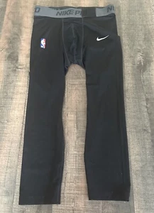 Collant a compressione Nike Pro NBA Player 3/4 neri uomo altezza L DN1547-010 - Foto 1 di 3