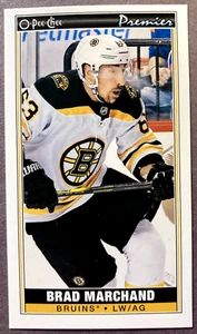 2020-21 O-Pee-Chee Premier Tallboys #P-21 Brad Marchand Boston Bruins - Picture 1 of 1