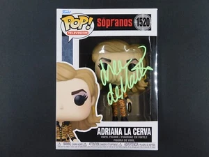 Funko Pop 1520 firmado por Drea De Matteo Adriana Los Soprano certificado de autenticidad BAS - Imagen 1 de 7