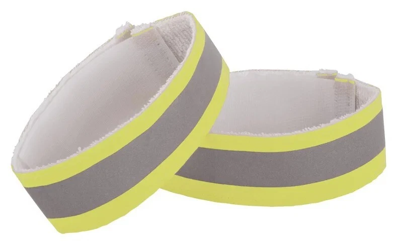 Nathan	Reflective Ankle Band - Hi-Viz Yellow - Pack of 2 - Image 1 of 1
