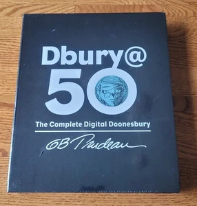 Doonesbury Dbury@50 The Complete Digital Doonesbury Comics by Trudeau New Sealed - Bild 1 von 7