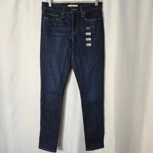 Women's Levi's NWT 311 Shaping Skinny Dark Wash Jeans Size 8 Short - 29X30 - Picture 1 of 6