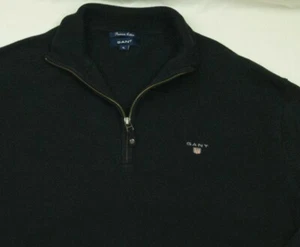.. MENS GANT JUMPER ZIP NECK COTTON SIZE XL GC - - Picture 1 of 6