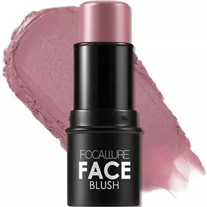 Cream Blush Makeup,Buildable Blush Stick for Cheeks,Matte and Dewy Finish,Lon... - Picture 1 of 6