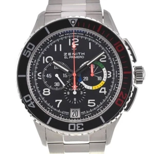 with paper ZENITH El Primero 03.2061.405/21.M2060 Automatic Men's Watch Q#138509 - Picture 1 of 10