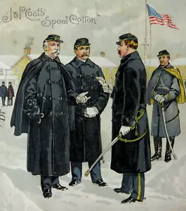 Antica carta commerciale vittoriana uniforme US Army Quartermaster BG Holabird 1893 - Foto 1 di 4