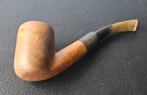 BENT CHIMNEY BRIAR WOOD TOBACCO PIPE. JWA 986. 5 1/2 INCH. - Picture 1 of 9