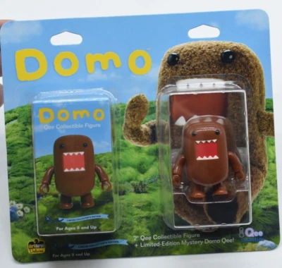 Domo Qee 2” Series 1-RARE Brown Figure + Limited Edition Mystery Domo Qee SEALED - Image 1 of 4