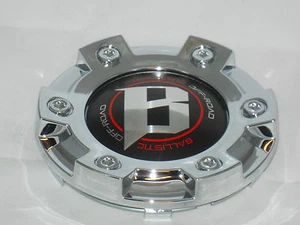 BALLISTIC CHROME 845 MORAX OR CAP TOP LG1208-34 SGD0010 WHEEL RIM CENTER CAP - Picture 1 of 3