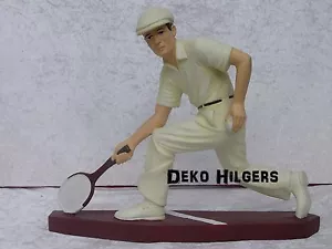 Tennisspieler Spieler Figur Werbefigur Statue Dekoration Tennis Skulptur NEU - Picture 1 of 3