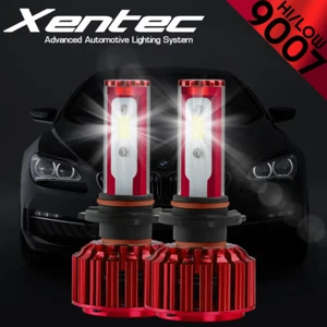 XENTEC LED HID Headlight Conversion kit 9007 HB5 6000K for 1992-2003 Ford F-150 - Picture 1 of 11