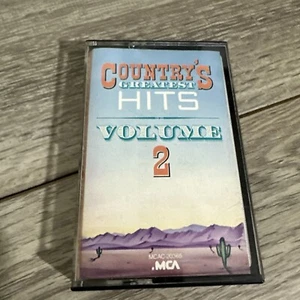 Countrys Greatest Hits Volume 2 Cassette Tape - Picture 1 of 6