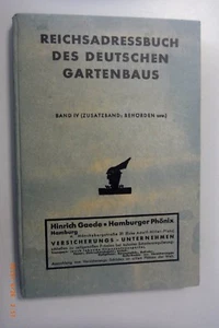Reichs- Adressbuch des Deutschen Gartenbaus 1935 /Werbung 1.Ausgabe Berlin - Bild 1 von 5