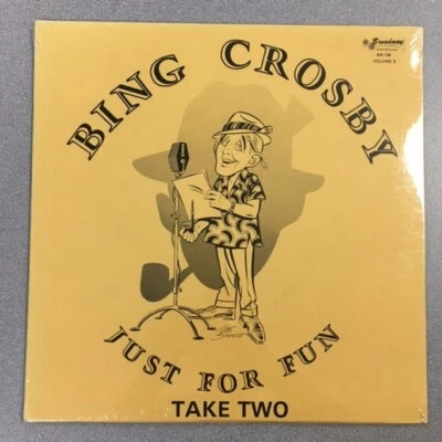 Bing Crosby - Just For Fun Take Two: Crosbyana Vol. 8 LP  (Sealed/Pkg Flaw) 1986 - Image 1 of 2