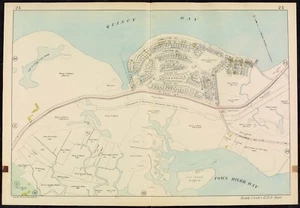 1907 QUINCY, NORFOLK COUNTY, MASSACHUSETTS, CAT ISLAND, COPY PLAT ATLAS MAP - Picture 1 of 4
