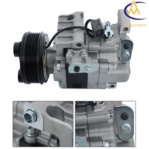 A/C Compressor With Clutch 6-Pulley Groove EG2161450 For 2007 2008 Mazda CX7 - Picture 1 of 12