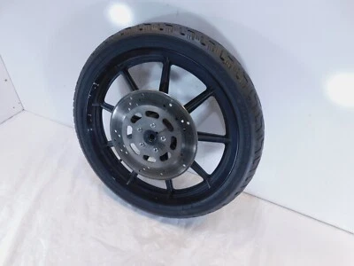 Harley Davidson Sportster 883 & 1200 19" Cast Front Wheel Rim w/ Tire & Rotor - Image 1 of 4