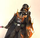 Star Wars Black Series Custom Darth Vader (On Fire) 6 Inch Figure