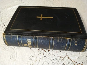 German Bible DIE BIBEL HEILIGE SCHRIFT Martin Luther Stuttgart PWB 1923 - Picture 1 of 20