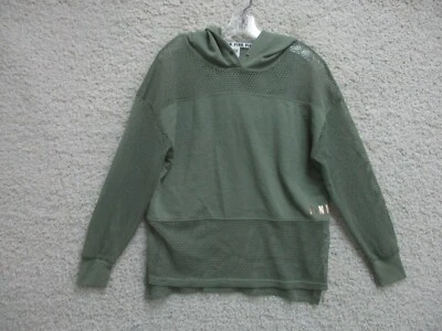 Suéter ROSA Victoria Secret Pequeño Adulto Verde Sudadera con Capucha Pullover Elastizado Para Mujer S Foto 1 de 4