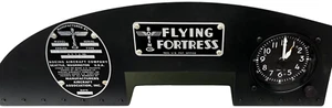 Boeing B-17G Desk/Shelf Display Cockpit Clock, WWII Aviation Decor MK-0101 - Picture 1 of 7