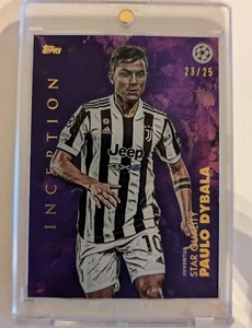 2022 Paulo Dybala 23/25 Topps Inception UEFA Champions League Star Quality - Bild 1 von 1