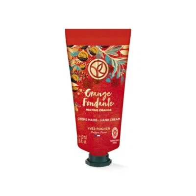 Yves Rocher Colección Navidad Naranja Derretida - Crema de Manos, 50 ml./1,6 fl. oz. Foto 1 de 2
