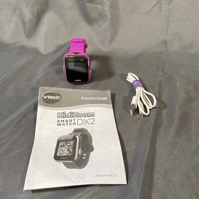 VTech 80-193810 Kidizoom Smartwatch Dx2 Dual Camera - Purple - Image 1 of 4