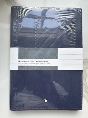Cuaderno Montblanc Denim 85g/m2 146 papel forrado Foto 1 de 4