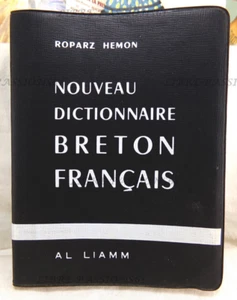 NOUVEAU DICTIONNAIRE FRANÇAIS/BRETON, ROPARZ HEMON, ÉDITIONS AL LIAMM, 1978 - Picture 1 of 17