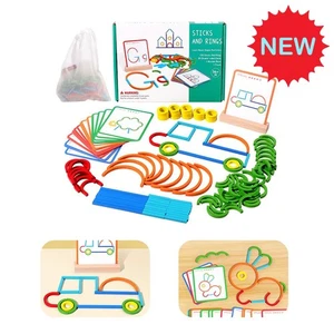 Wooden Puzzle Toys for Children's Early ChildhoodEducation and Enlightenment - Picture 1 of 16