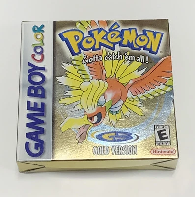 Pokemon Gold Version (Nintendo Game Boy Color GBC) Complete In Box Tested - Image 1 of 4
