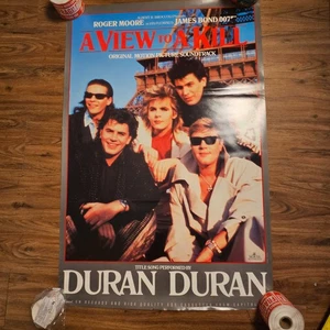 Duran Duran A View to a Kill 24x36 1985 Promo Poster James Bond Film Soundtrack - Bild 1 von 9