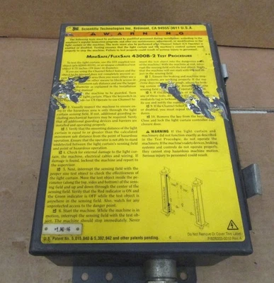 Sti MiniSafe /FlexSafe MS4352B2-DC1-15X-5RU  4300B-2 System Controller - Image 1 of 4