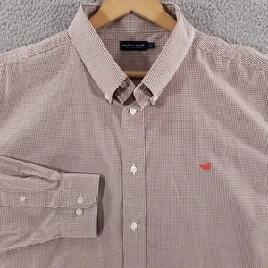 Southern Marsh Hemd Herren 2X faltenfrei braun kariert Button Down Freizeit elegant - Bild 1 von 15
