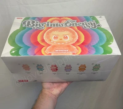 AUTHENTIC POP MART LABUBU THE MONSTERS BIG INTO ENERGY VINYL PLUSH BLIND BOX 1PC