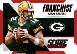 2015 Score Franchise Red #14 Aaron Rodgers - FB - Picture 1 of 2
