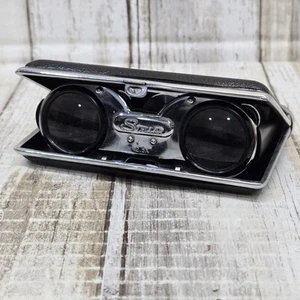 Vintage Stellar Folding Opera Sport Glass Coated Lens 2.5x Japan - Picture 1 of 11