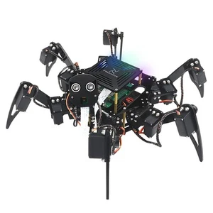 Big Hexapod Robot Kit for Raspberry Pi 5 4 B 3 B+ Zero 2 W, Walking, Self Bal... - Picture 1 of 7