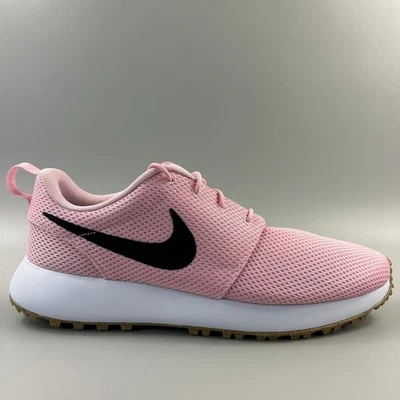 Nike Roshe Golf Next Nature Men Size 10 Pink White Gum Spikeless Golf Shoes NEW - Image 1 of 4