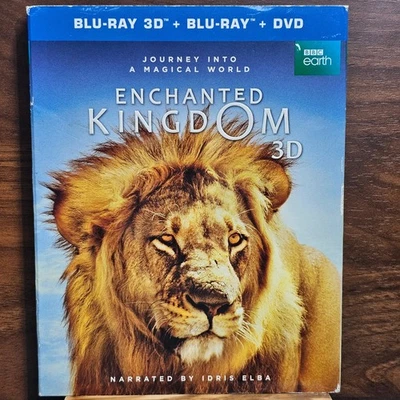 Enchanted Kingdom BBC Earth 3D Blu-ray & DVD HD Nature Documentary Movie Animal - Image 1 of 2